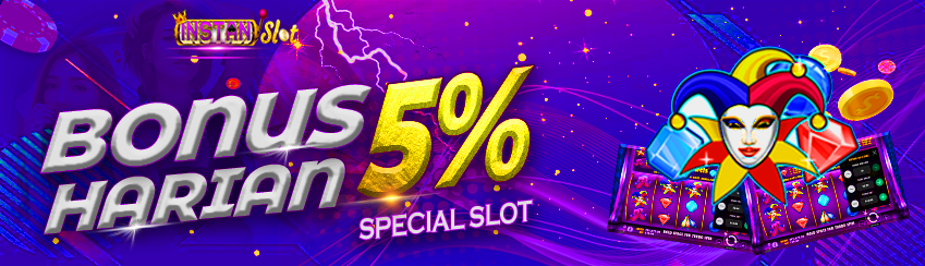 BONUS HARIAN SLOT 5%